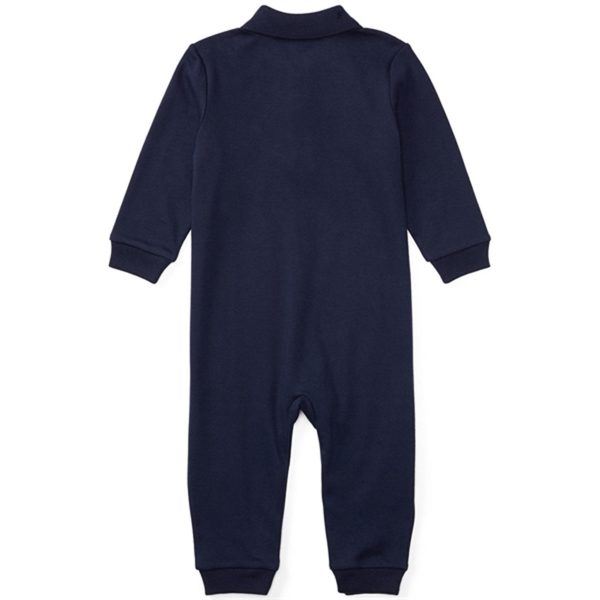 Polo Ralph Lauren Baby Boy Coverall French Navy Online Hot Sale