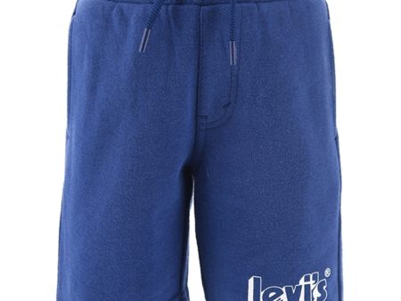 Levi s Fleece Shorts Estate Blue For Cheap