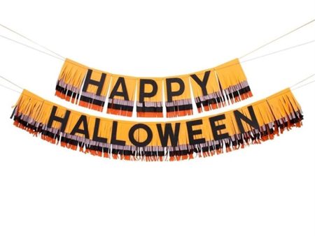 Meri Meri Halloween Garland Happy Halloween on Sale