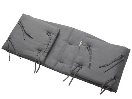 Leander Quilted Bed Bumper Cool Grey For Cheap