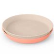 Done by Deer Kiddish Plate 2-pack Elphee Sand Coral Online