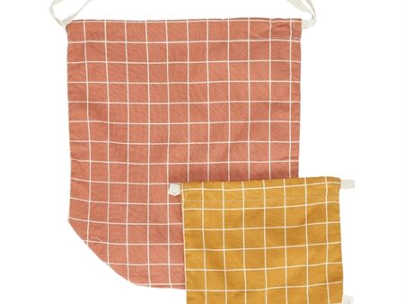 Haps Nordic Multi bag 2-pack Autumn Check Sale