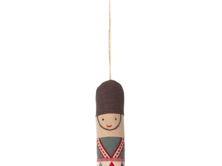 Maileg Christmas Ornament Guard Blue on Sale