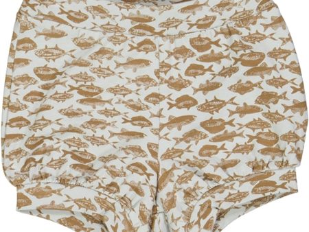 Wheat Dusty Dove Fish Issa Shorts For Sale