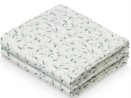 Cam Cam Copenhagen Muslin Clothes 2-pack Green Leaves Cheap