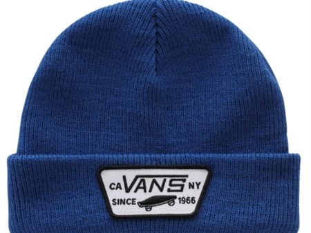 VANS By Milford Beanie True Blue on Sale