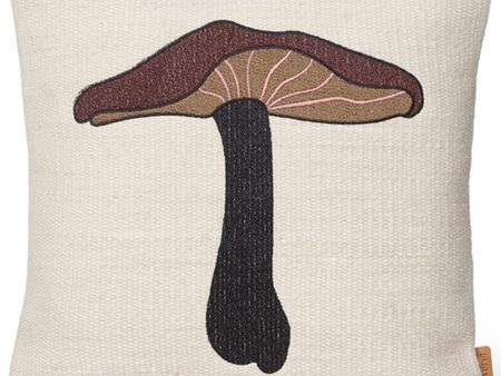 Ferm Living Forest Embroidered Cushion Lactarius Online Sale