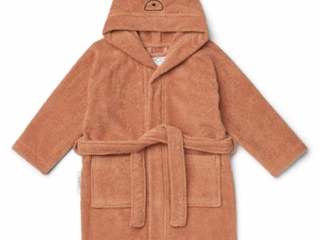 Liewood Lily Bathrobe Mr Bear Tuscany Rose Cheap