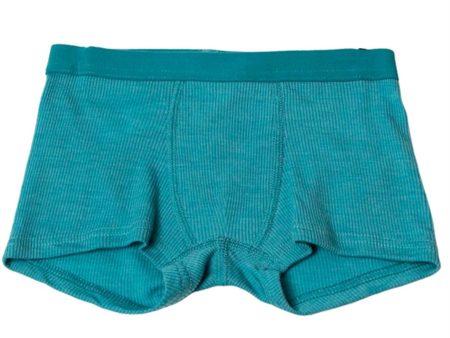 Joha Wool Silk Blue Boxershorts For Sale