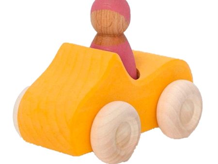 GRIMM´S Toy Car Small Convertible Yellow on Sale