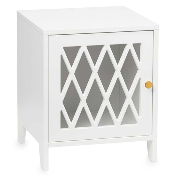 Cam Cam Copenhagen Harlequin Bedside Table White For Cheap