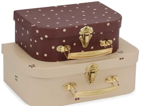 Konges Sløjd Luggage 2-pack Cherry Dot Online Hot Sale