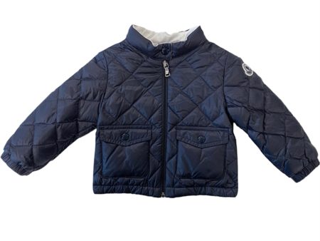 Moncler Binic Giubbotto Jacket Navy Discount