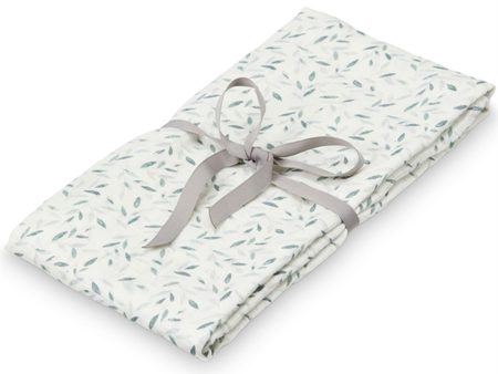 Cam Cam Copenhagen Swaddle Green Leaves For Sale