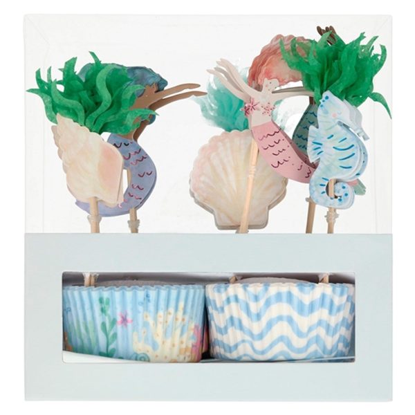 Meri Meri Mermaid Cupcake Kit For Discount