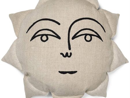 Ferm Living Sun Pillow Natural For Sale