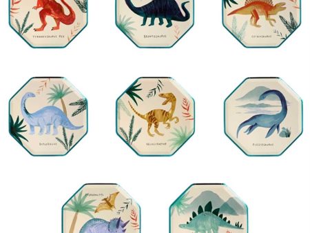 Meri Meri Dinosaur Kingdom Plates For Cheap