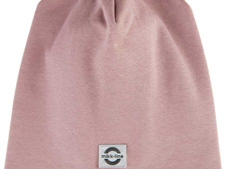 Mikk-Line Beanie Cotton Adobe Rose Discount