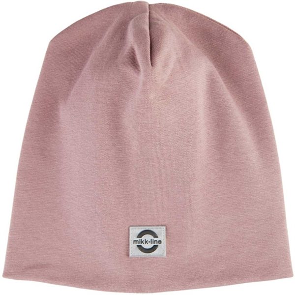 Mikk-Line Beanie Cotton Adobe Rose Discount