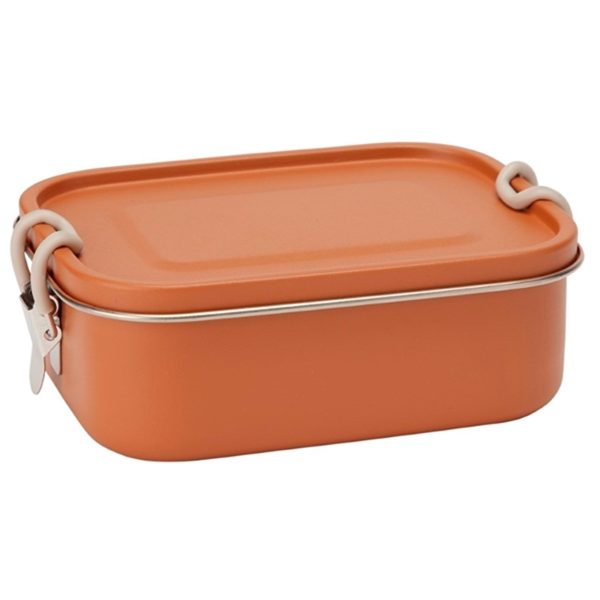 Haps Nordic Lunch Box with Removable Divider Terracotta Sale