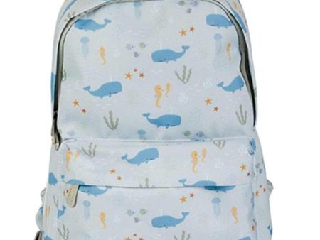 A Little Lovely Company Backpack Small Ocean For Sale