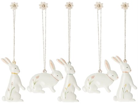 Maileg Easter Decorations Easter Bunny 5 pcs Fashion