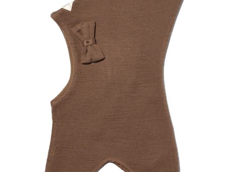 Racing Kids Top Balaclava Wool Cotton w. Bow Acorn on Sale