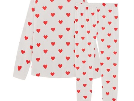 Petit Bateau Pyjamas White Red For Sale