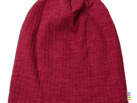 Joha Wool Fuchsia Melange Beanie Hue Supply