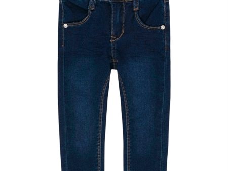 Hust & Claire Mini Dark Denim Josie Pants on Sale