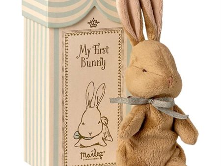 Maileg My First Bunny In Box Light Blue Sale