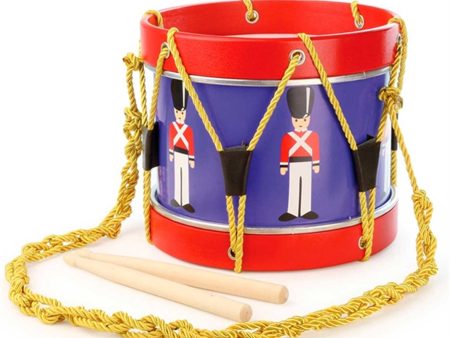 Vilac Classic Drum Tin Soldier Online Hot Sale