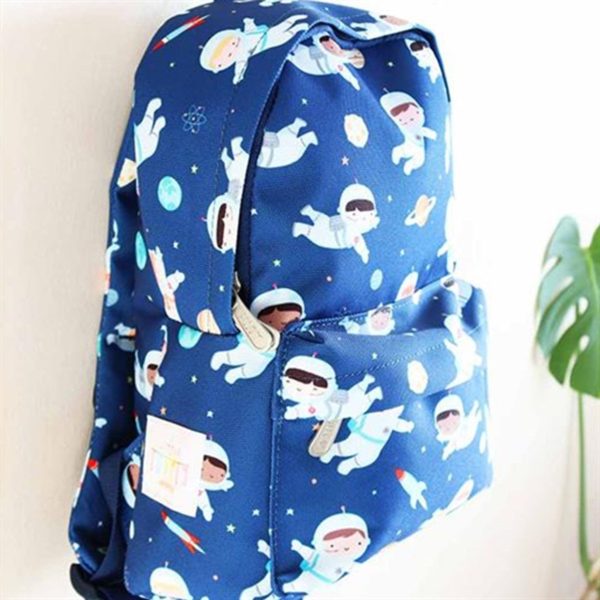 A Little Lovely Company Backpack Small Astronauts For Discount