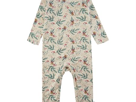 THE NEW Siblings White Swan Bell Aop Holiday Onesie Online now