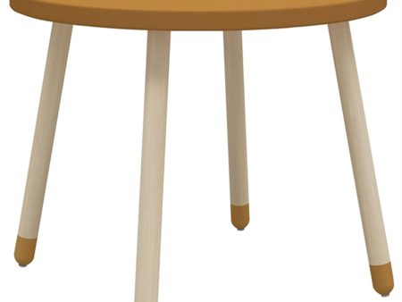 Flexa Dots Table Ø60 cm Mustard Fashion