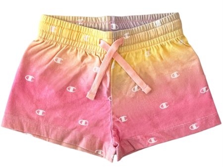 Champion White Allover Shorts Hot on Sale