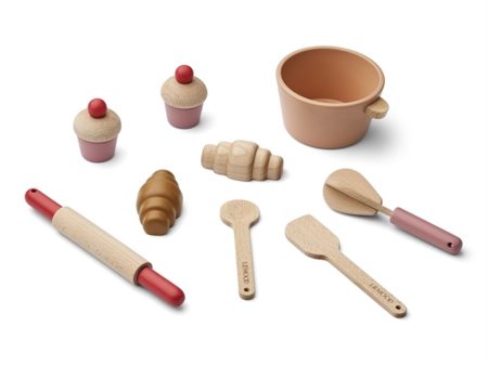 Liewood Lisbeth Baking Play Set Rose Multi Mix Hot on Sale