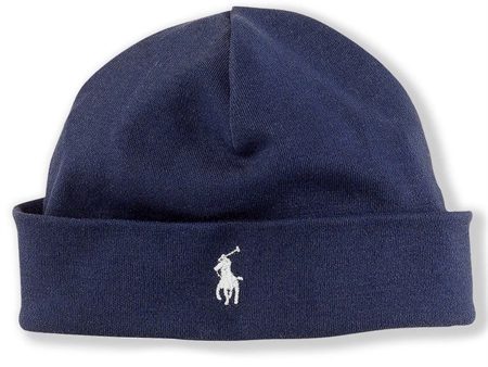 Polo Ralph Lauren Baby Boy Beanie Refined Navy Fashion