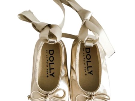 Dolly by Le Petit Tom Ballerina Gold Discount