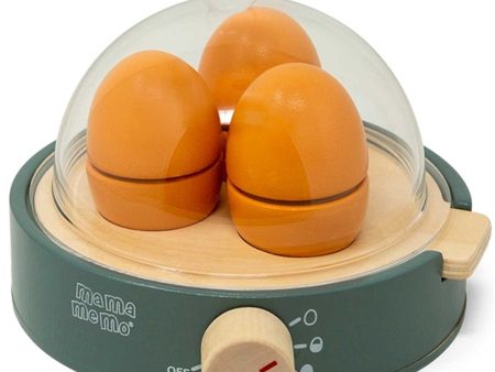 MaMaMemo Egg Boiler Emerald Green Cheap