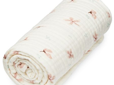 Cam Cam Copenhagen Baby Muslin Blanket Windflower Creme on Sale