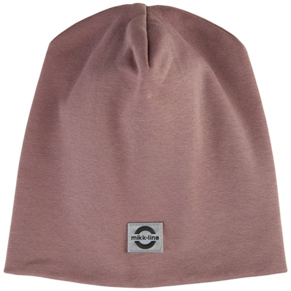 Mikk-Line Beanie Cotton Twilight Mauve on Sale