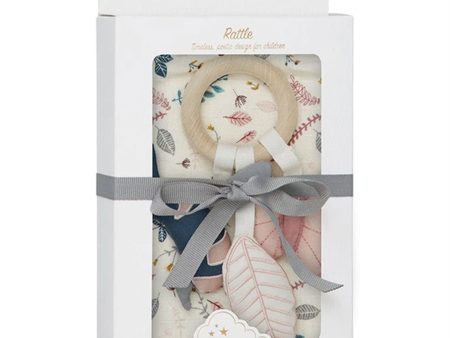 Cam Cam Copenhagen Giftbox - Muslin Cloth and Activity Ring Flower Pressed Leaves Rose For Cheap