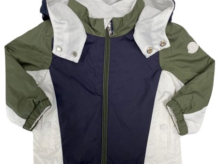 Moncler Barratier Giubbotto Jakke Navy Green Cheap