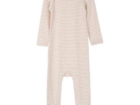 Serendipity Oat Offwhite Baby Suit Stripe Supply